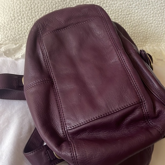 Michael kors pebbled leather purple hobo bag as new - Picture 8 of 9